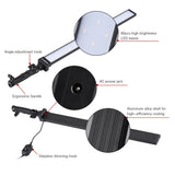 Andoer Photography Studio Lighting Kit Dimmable LED Video Fill Light Life Fashion Wedding Art for US Plug