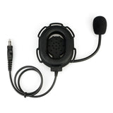 EH060K K-Head Dual Needle Single-Sided Round Waterproof PTT Headset - Green (C9069A)
