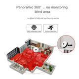 1080P Panoramic Camera 360 Wifi Webcam IP Fisheye CCTV Mini Camcorder Wireless Video Cam 3D VR Security Recorder Wide Angle