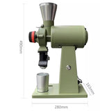 Italian flat blade 90mm coffee bean grinder, electric hand brewed coffee, commercial grinder