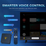 X3 ATV Smart TV Android 13 4K 2GB 8GB Allwinner H313 Quad Core 2.4G 5G WIFI BT 5.2 Voice remote Q96 HD Player Top Box