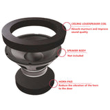 4pcs 6.5" Car Door Speaker Bass Foam Woofer Pad Noise Sound Wave Accessories High Quality Insulation Ring
