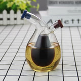 2X Kitchen Two-In-One Oil Dispenser Design Vinegar Cruet Olive Can Quality Oil Pourer Condiment Dispenser Bottle