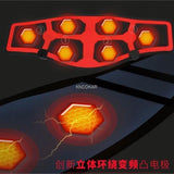 Slimming Massage Belt Heat Electric Pulses Tone Abdominal Muscle Stimulator EMS Acupuncture Tens Physiotherapy Myostimulator