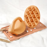 14 Beads Handheld Massage Brush Natural Wood Massager Gua Sha Waist Leg Body Meridian Scraping SPA Therapy Anti Cellulite Relax