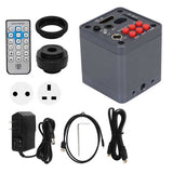 41MP 4K 2160P HD Industrial Video Microscope Camera with C Mount Adapter Lens for Education Research Laboratory