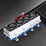 288W/144W DIY Kit Semiconductor Peltier Conditioning Unit 12VDC 30A Thermoelectric Air Conditioner Coog