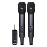 Karaoke Receiver Audio Singing Performance Echo Treble Bass 2.4G Wireless Handheld Microphone