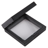 Coin Box - Set Of 30 3D Floating Frame Display Holder with Stands for , AA Medallions, Jewelry, Black