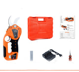 25V 40mm Cordless Electric Pruner Shear Efficient Fruit Tree Bonsai Pruning Branches Cutter(Tall trunk No Inclued)