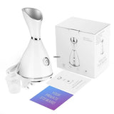 Nano ion deep cleansing hot cleaner sprayer beauty steamer facial steam