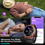 [2024 World Premiere]MASX Aurora One Smart Watch 1.43'' AMOLED Display Hi-Fi Phone Calls Military-grade Toughness for Men