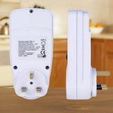 AC110V-250V Intelligent Bilg LCD Digital Power Metering EU UK AU US Plug Electricity Measuring Socket