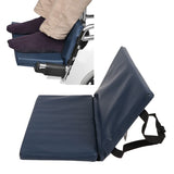 Foot Rest Extender Elevating Pad Wheelchair Leg Cushion Protector with Quick Release Strap