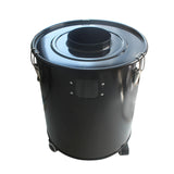 Woodworking with wheel/viewable window dust collector barrel 50L Cyclone Dust Collector ash bucket