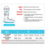 Air Cam Walker Boot Joint Fixed Support Ankle Sprain Fracture walking Artifact Plaster Shoe Guard