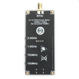 100M-2.7Ghz ARW227 RF power meter 24 bit ADC high-precision USB Type-C FOR Ham Radio Amplifier 433M 868M 900M 915M 1.5G 2.4G