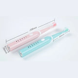 Soft Bristle USB Charging Sonic Vibration Adult Electric Toothbrush Home Portable