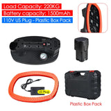 Large Electric Vacuum Suction Cup with Pressure Gauge - Heavy-Duty Hand-held Strong Suckers for Granite, Glass, and Tile Lifting