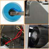 Semi Automatic Round hine 120W 220V/110V Adjustable Labeg Label Applicator Stainless Steel Bottle Labeler