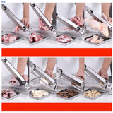 Bone Multi-function Cutter Commercial Chicken and Duck Meat Slicer Adjustable Thickness