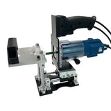2 in 1 Bracket Invisible Fasteners Woodworking Trimming hine Hole Slotting Wardrobe Cupboard Punch Locator New