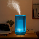 1pc Ultrasonic Crystal Aromatherapy Humidifier - 200ML/6.76oz - Essential Oil Perfume Machine for Bedroom