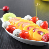 Cocktail Sticks 900 Pcs Food Japaneses Style Bamboo Knotted Skewers Bamboo Toothpicks With Twisted Ends Party Supplies