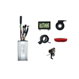 36V/48V 500W/750W Bike Brushless Motor KT 25A Controller with LCD3 Display Electric Bicycle Parts