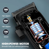 Resuxi 929 Home Barber Set Salon High-power Hair Carving Electric Clipper Reciprocating Shaver.