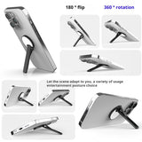 360-degree Rotation Mount Aluminum Alloy 360 Degrees Rotatable Mobile Phone Holder Portable Desk for Home