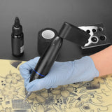 Wireless Tattoo Machine Pen Tattoo Machine Pen Shader Liner High Speed LED Screen for Cartridge Needles for Tattoo Shop