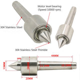 Woodworking Lathe Retractable Tail Seat B12 Chuck Drilg Tailstock Center Mini Beads hine Live Top Rotary Movable