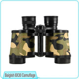 Full Metal Genuine Baigish 8x30 Binoculars Russian Military Professional Telescope Eyepiece For Hunting Camping Long Range