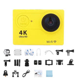 Ultra HD Action Camera 4K/30fps WiFi 2 Inch 170D Underwater Waterproof Helmet Video Recording Sport Cameras Outdoor Camcorders