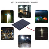 Mini Solar Panel 3W 12V Small Cell Module Polysilicon Board DIY Solar Charger