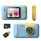 Video Camera Digital Camera SLR Camera Camera 2.4 Inch Kids Digital Camera Rotatable Lens Selfie Camera Toys Gift