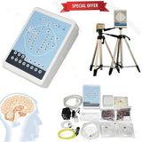Medical Equipment Electroencephalograph 16/19/32 Channel Map Scanner Brain Electric Activity Mapping System PC Software