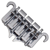 3 Point 4 String Bass Bridge Tailpiece Zinc Alloy Bridges with Saddle Replacement Parts for Style Bass,Sier