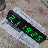 1.2 inch 6-bit LED Digital Electronic Clock W second display TIME Alarm clock temperature GPS Beidou timing Typc-C USB 5V