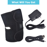 Electric Heated Physiotherapy Joint Heating Vibration Pads Pain Relief Warm Wrap Knee Elbow Leg Massager