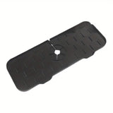 Silicone carpet, faucet handle, drip tray, sponge and soap holder, kitchen sink accessory, 1 piece