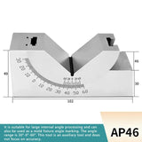 Adjustable High Precision Alloy Steel Pad Gauge Grinder Milg hine Angle Block Ruler AP30