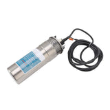 24V Submersible Well Water Pump 5A 12LPM Maximum Flows Multiple Power Supplies 12L Solar Booster Pump Stainless Steel Pump