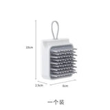 Shampoo silicone brush men and women long hair scalp massage scratching head artifact shampoo comb