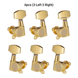 6pcs Sealed Locking 3L3R Tuning Pegs String Tuners Electric Acoustic Guitar Tuner hine Heads Knobs
