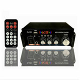 220V 600W Home Amplifiers HiFi Subwoofer Home Theater Sound System Audio Car Amplifiers FM TF AUX MP3 Player Remote Control