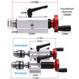 Woodworking Lathe Retractable Tail Seat B12 Chuck Drilg Tailstock Center Mini Beads hine Live Top Rotary Movable