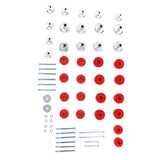 Body Cab Mount Bushing Kit Cab Mount Cushion Hardware Kit Perfect Alignment KF04060BK Deformation Proof for Car