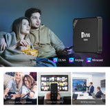 TV98 TV Amlogic S905 Quad Core 4G Wifi HD 4K Android 15 3D Smart tv Media Player Set Top Box